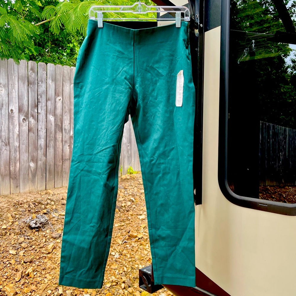 Stretch cropped pants
